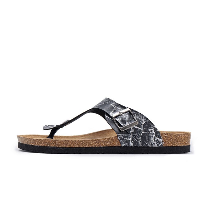 Mænd Åndbar Clip Toe Non Slip Beach Flip Flops Casual Hjemmesko