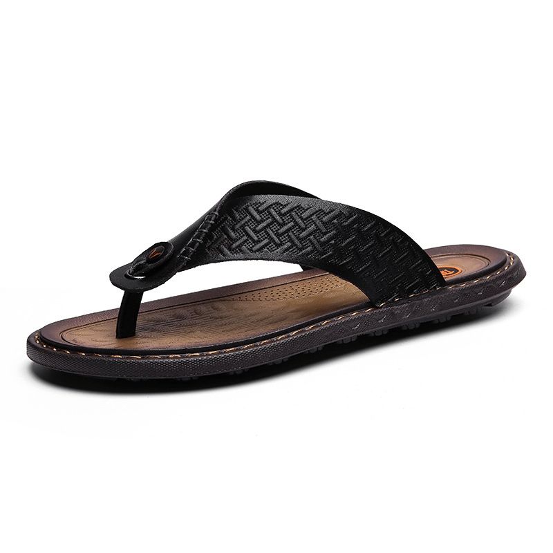 Mænd Flip Flop Retro Casual Bløde Hjemmesko