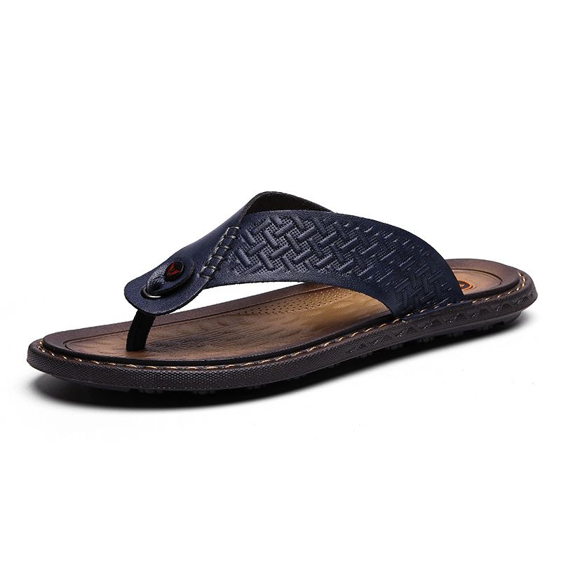 Mænd Flip Flop Retro Casual Bløde Hjemmesko