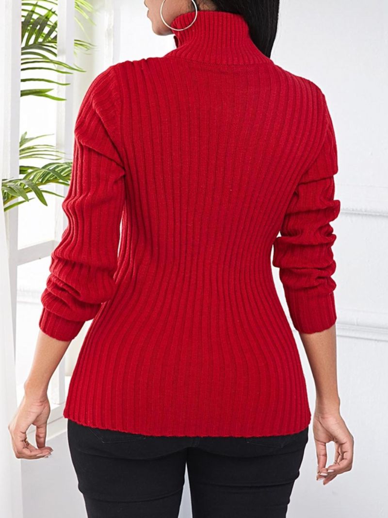 Efterår Let Stretchy Daily Mid-Weight Daily Sweater