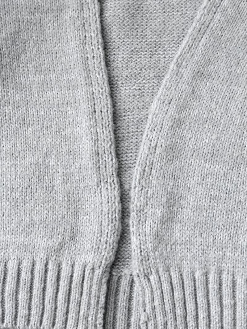 Fall Simple Crew Neck High Stretch Daily Langærmet Sweater