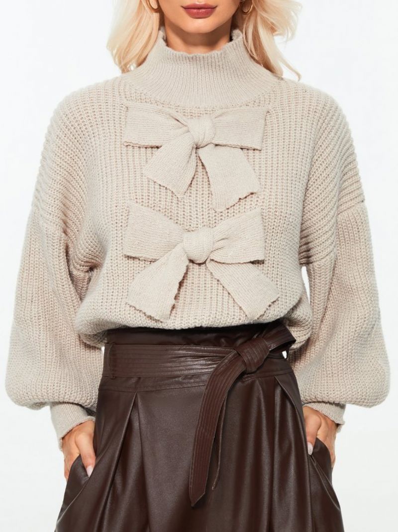 Off Shoulder Elegant Langærmet Sweater