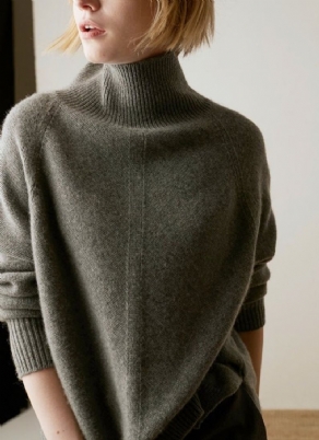 Rullekrave Almindelig Løs Sweater