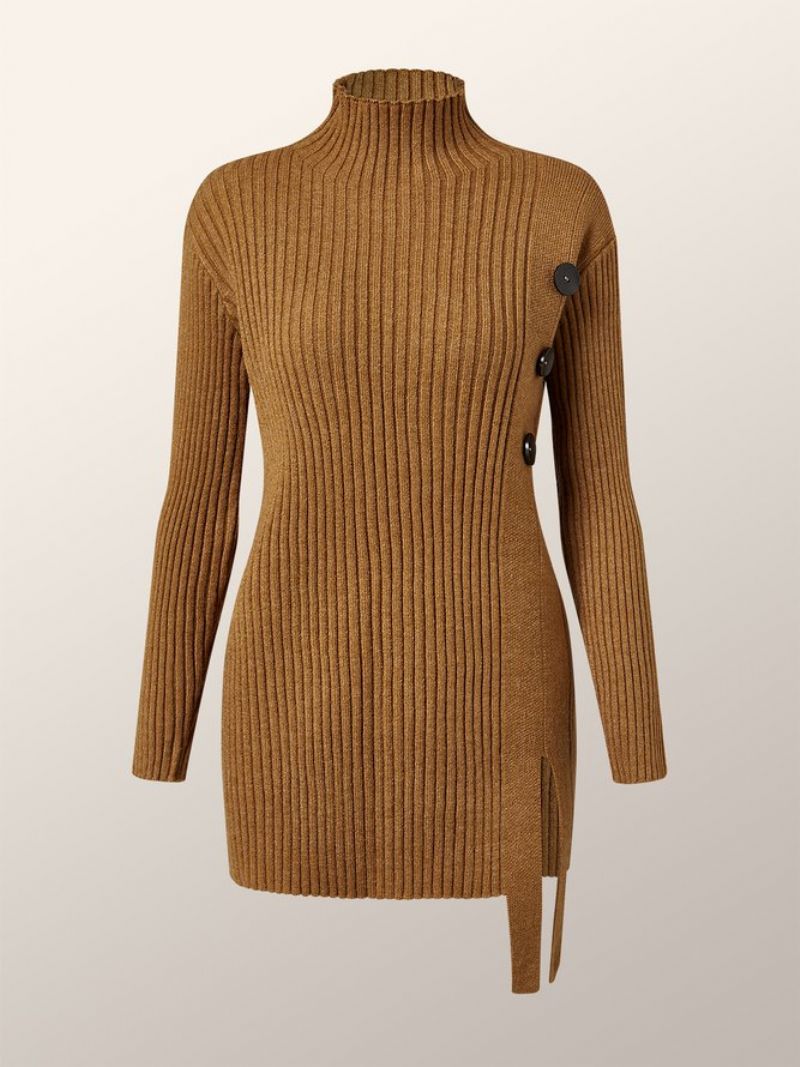 Turtleneck Almindelig Urban Langærmet Sweater