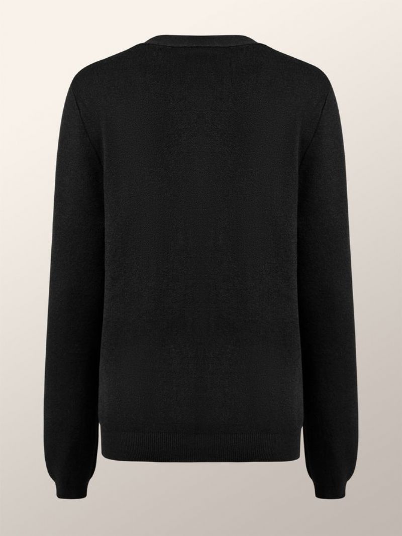 Urban Regular Fit Blomstret Langærmet Sweater