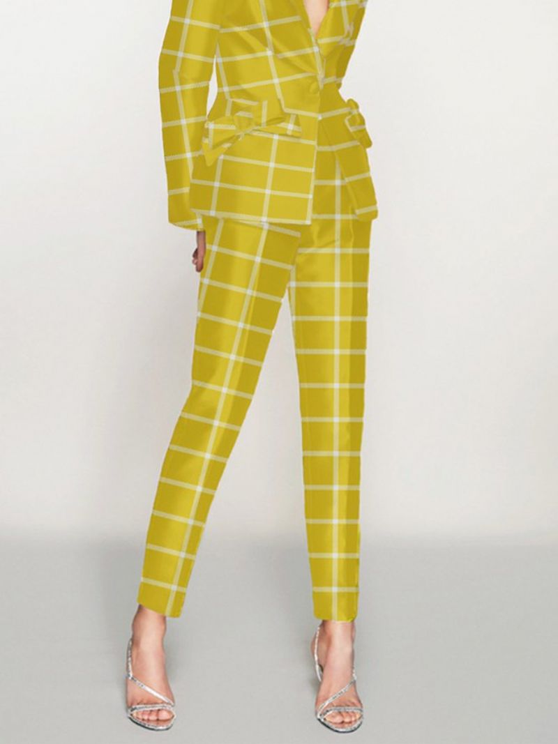 Plaid Urban Mode Regular Fit Bukser