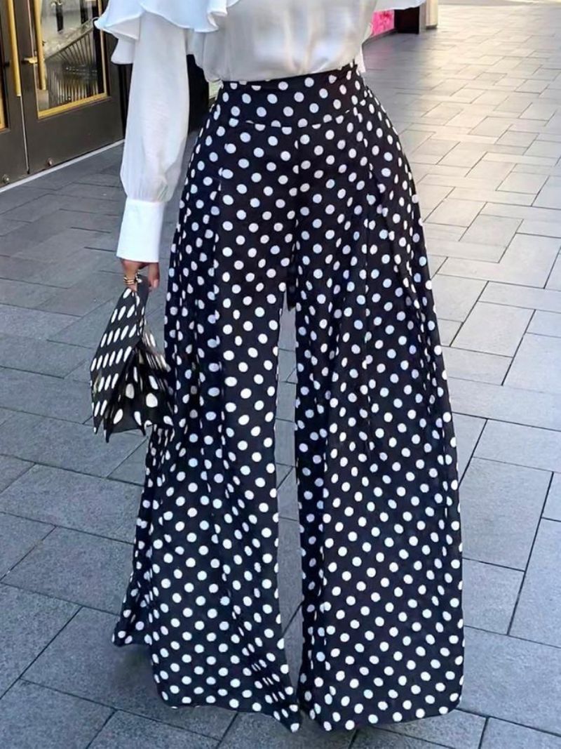 Urban Polka Dots Regular Fit Mode Bukser