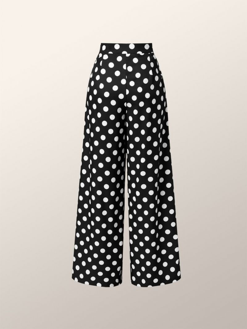 Urban Polka Dots Regular Fit Mode Bukser