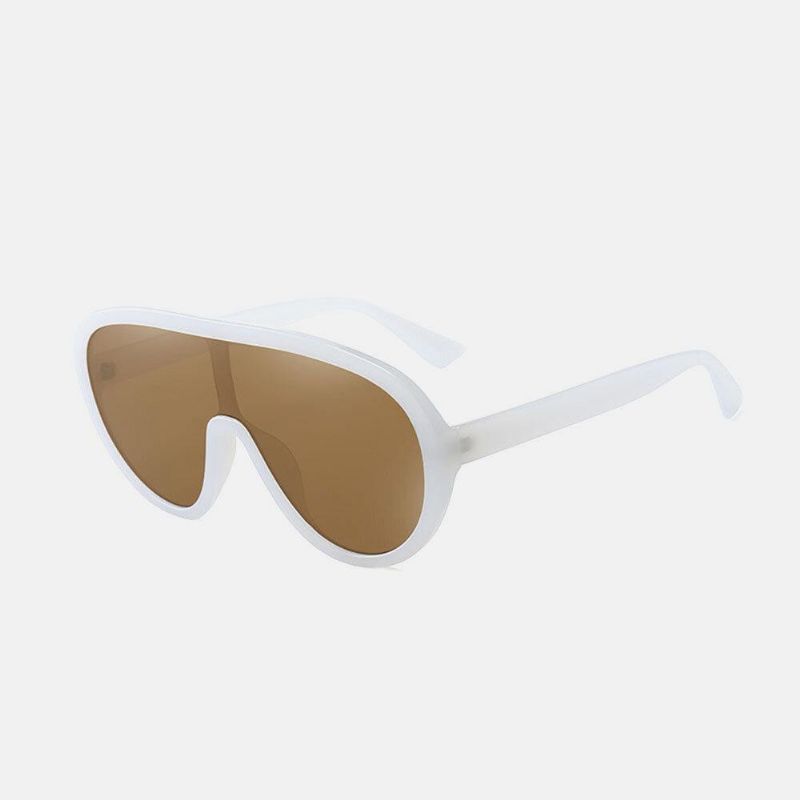 Unisex One-Piece Lens Large Full Frame Uv Protection Sunshade Mode Solbriller