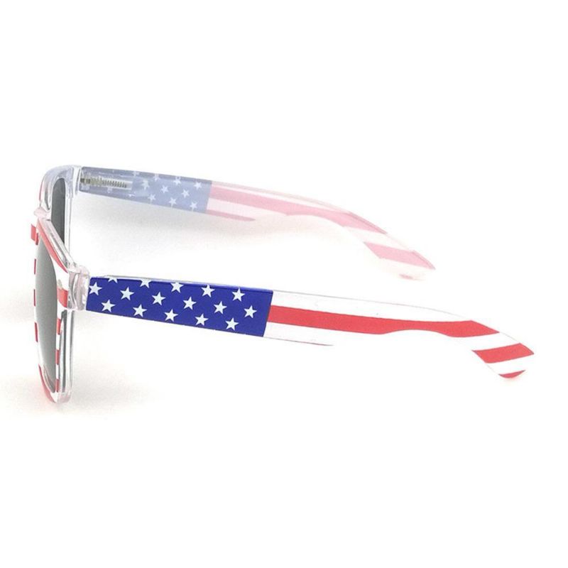 Unisex Patriotic Polarspex Polarized 80'Er Retro Trendy Stilfulde Solbriller