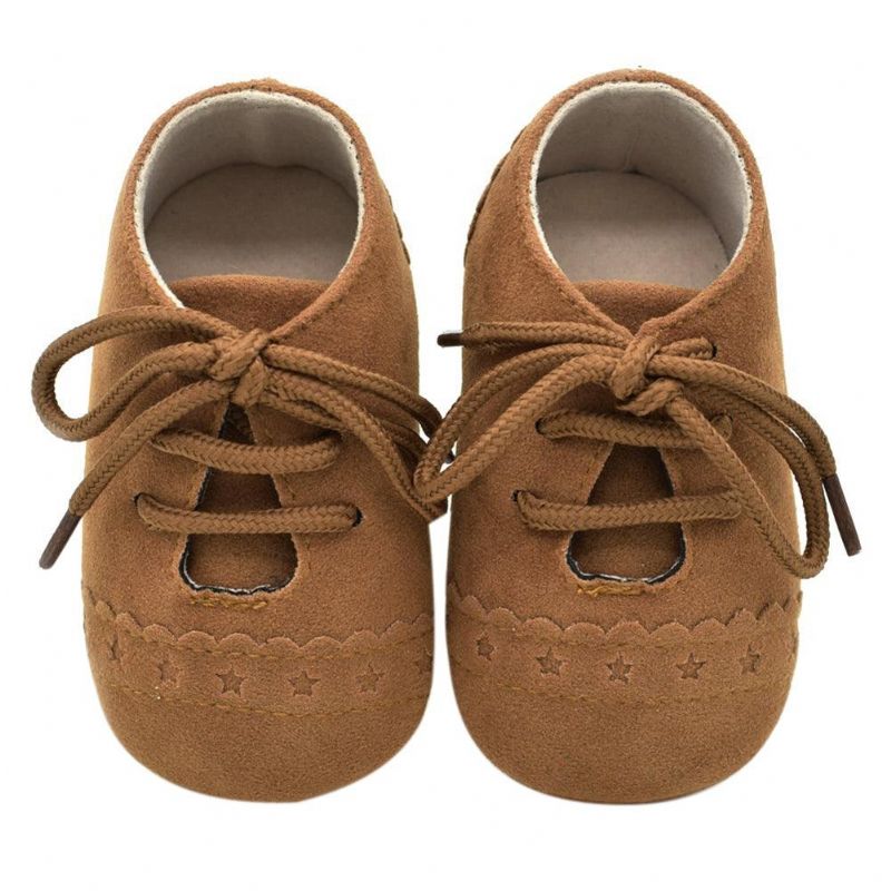 Baby Bløde Nubuck Læder Bløde Sko