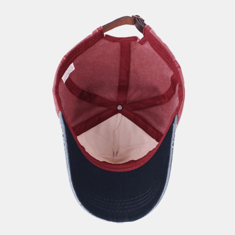 Unisex Mærke Gammelt Piratskib Ankermønster Ivy Cap Udendørs Solcreme Baseballhatte Stretch Fit Cap