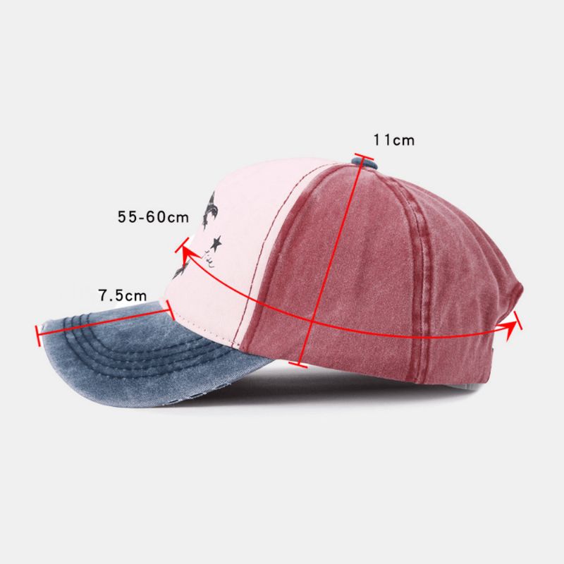 Unisex Mærke Gammelt Piratskib Ankermønster Ivy Cap Udendørs Solcreme Baseballhatte Stretch Fit Cap