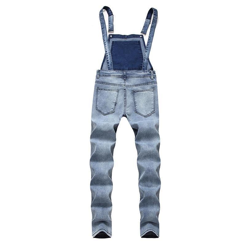 Denim Overalls Seler Rippede Jeans Til Mænd