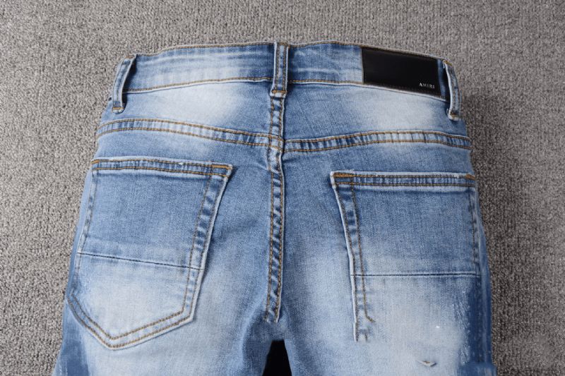 Herre Jeans Med Knurhår