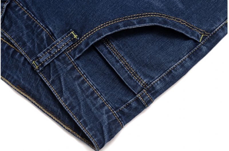 Høje Elastiske Jeans Mænds Tynde Elastiske Fritid