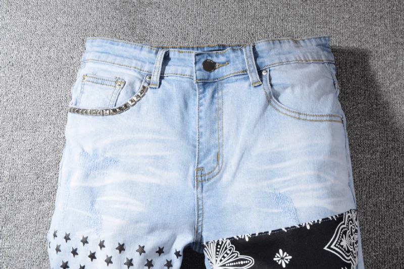 Patch Patch Rippede Jeans