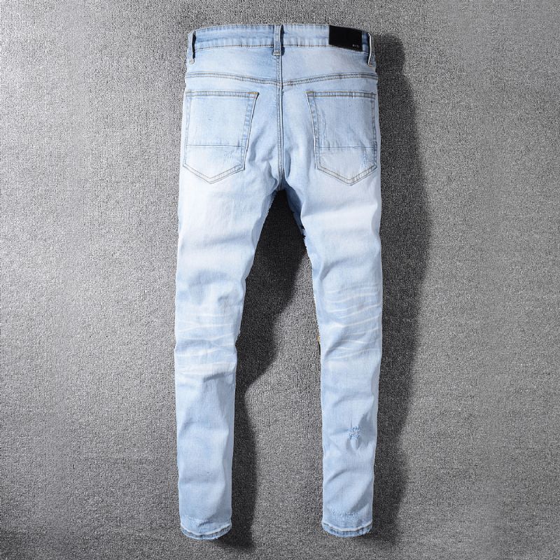 Patch Patch Rippede Jeans