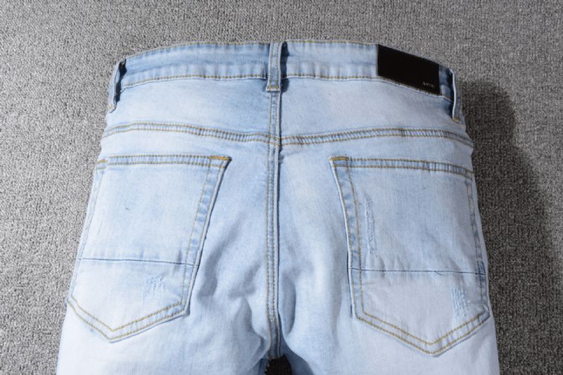 Patch Patch Rippede Jeans