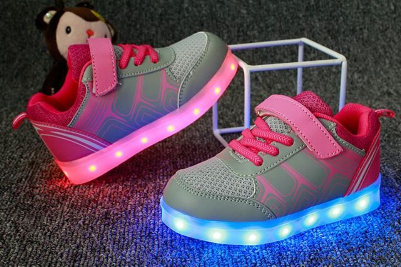 Led Sportssneakers Til Børn