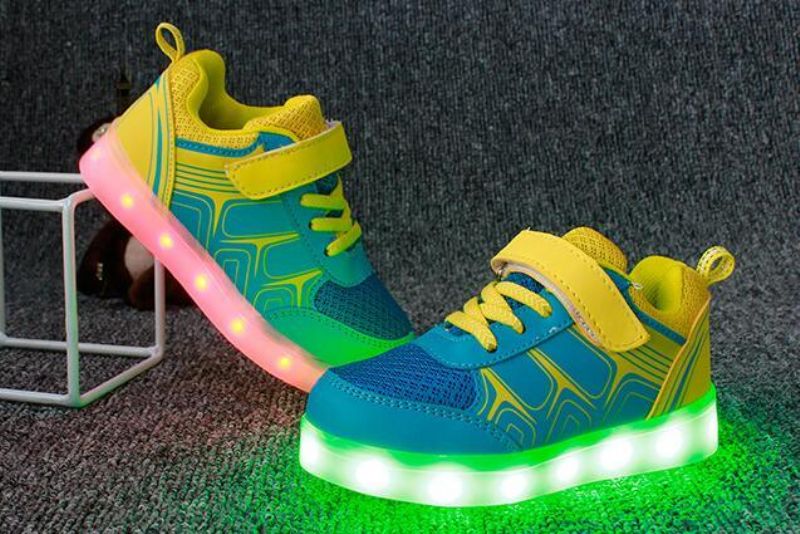 Led Sportssneakers Til Børn