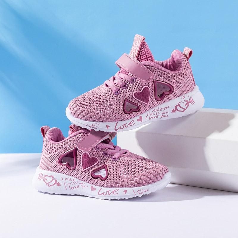 Pink Vandtætte Sneakers Til Piger