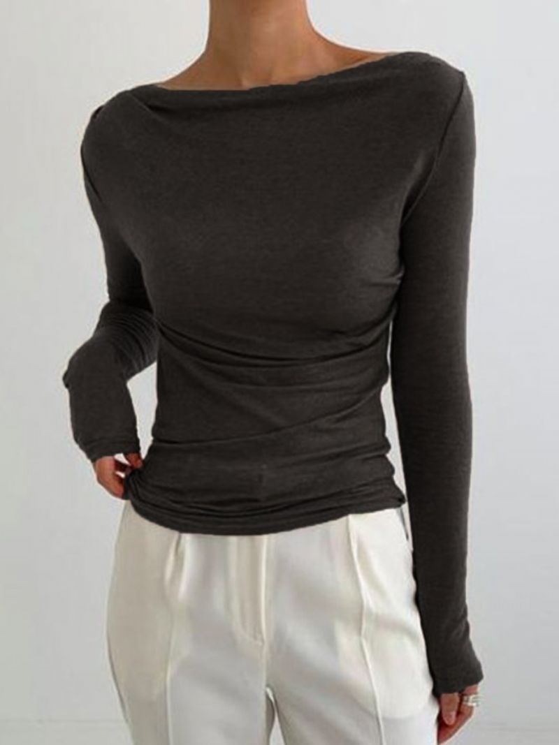 Langærmet Skinny Lady Solid Top