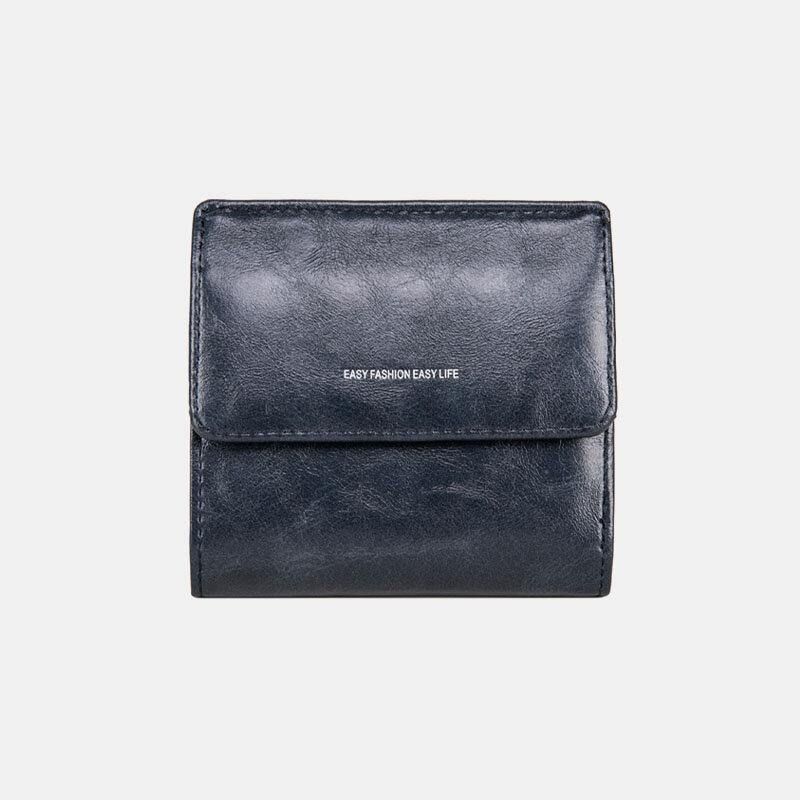 Kvinder Retro Mni Bifold Multi-Card Slot Card Holder Tegnebog