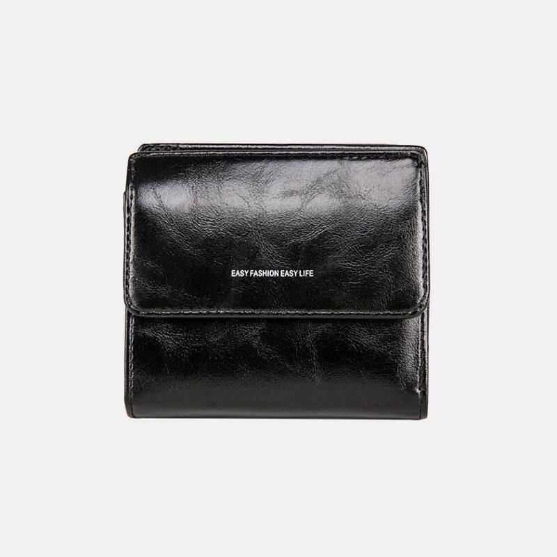 Kvinder Retro Mni Bifold Multi-Card Slot Card Holder Tegnebog