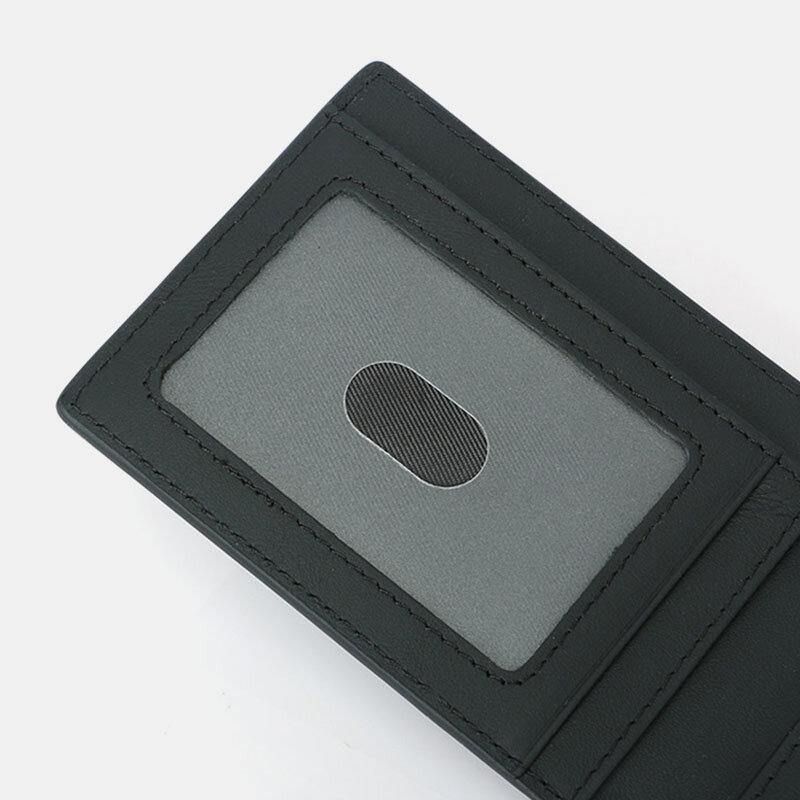 Mænd Multifunktion Business Rfid Carbon Fiber Us Dollar Clip Card Handel Kort Multi-Card Slots Tegnebog