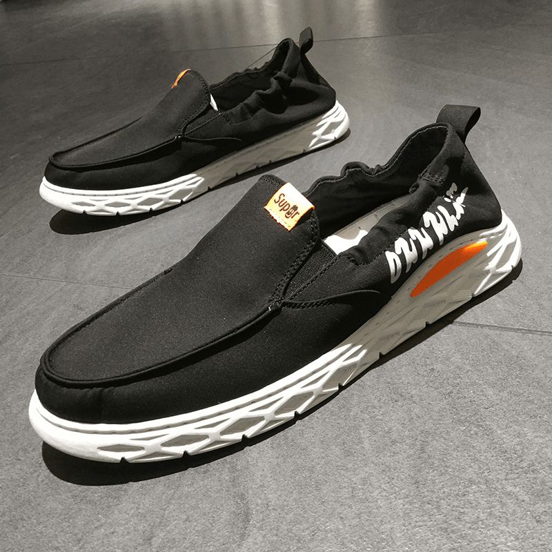 Mænd Paraply Klud Blød Åndbar Sport Elastiske Slip-On Fritidssko