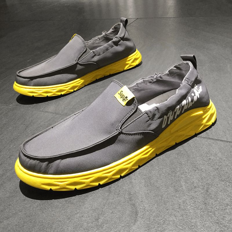 Mænd Paraply Klud Blød Åndbar Sport Elastiske Slip-On Fritidssko