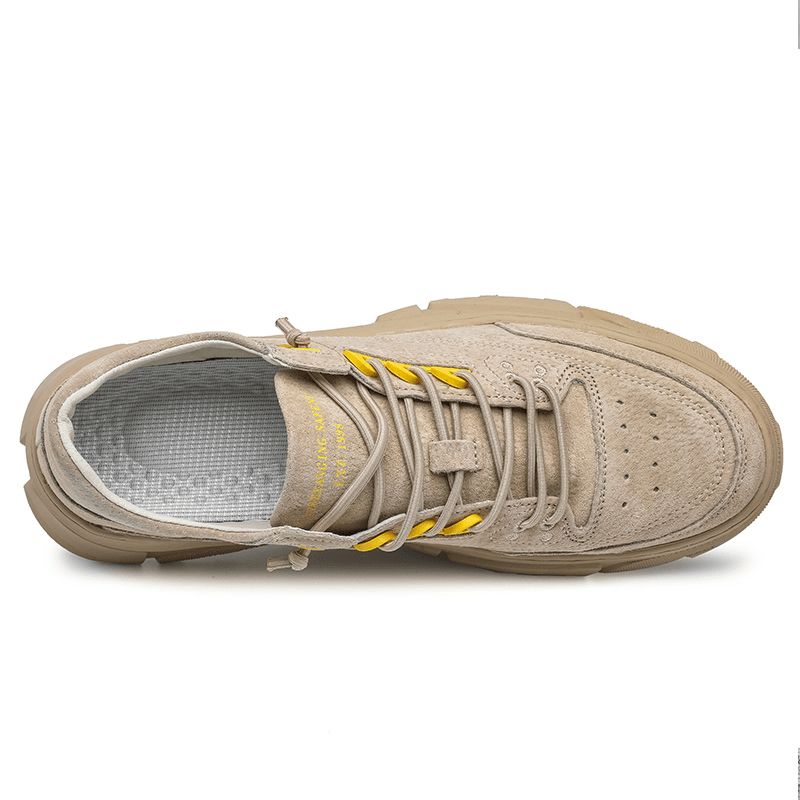 Mænd Retro Comfy Åndbar Lav Top Casual Tooling Sneakers