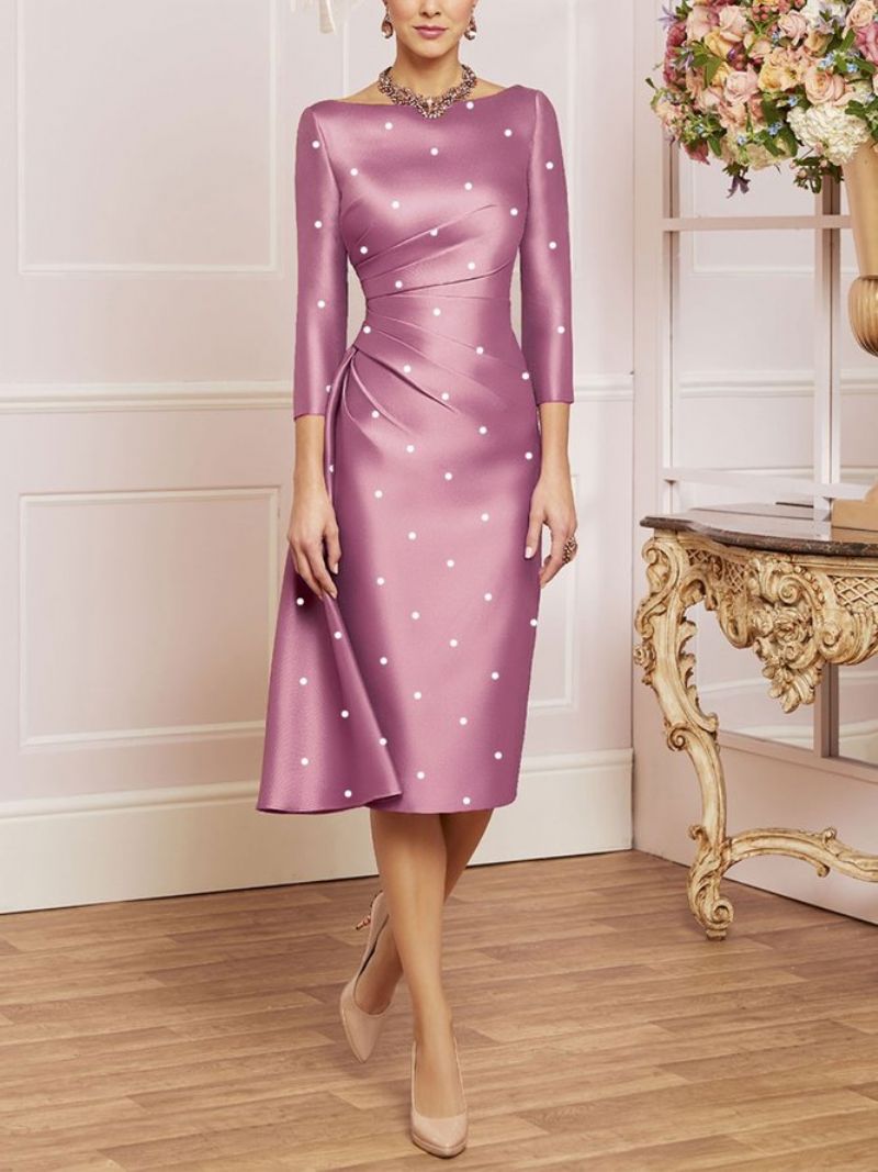 Polka Dots Elegant Stram Midikjole