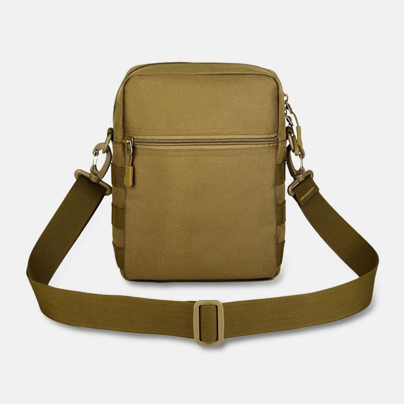 Mænd Camo Mønster Multifunktion Stor Kapacitet Udendørs Rejse Taktisk Taske Crossbody Taske Skuldertaske Firkantet Taske