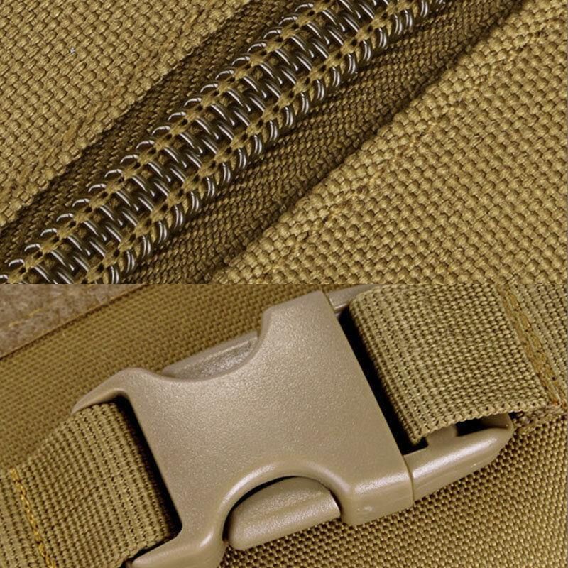 Mænd Camo Mønster Multifunktion Stor Kapacitet Udendørs Rejse Taktisk Taske Crossbody Taske Skuldertaske Firkantet Taske