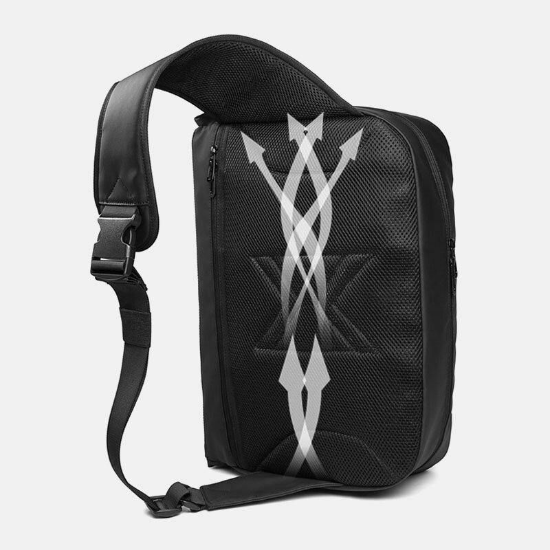 Mænd Pvc Vandtæt Crossbody Taske Med Stor Kapacitet Multifunktion 15.6 Tommer Bærbar Dokumentmappe Messenger Skuldertaske