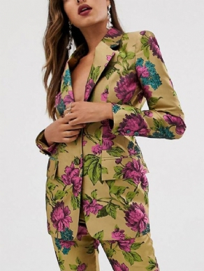 Sjalkrave Floral Fit Elegant Blazer