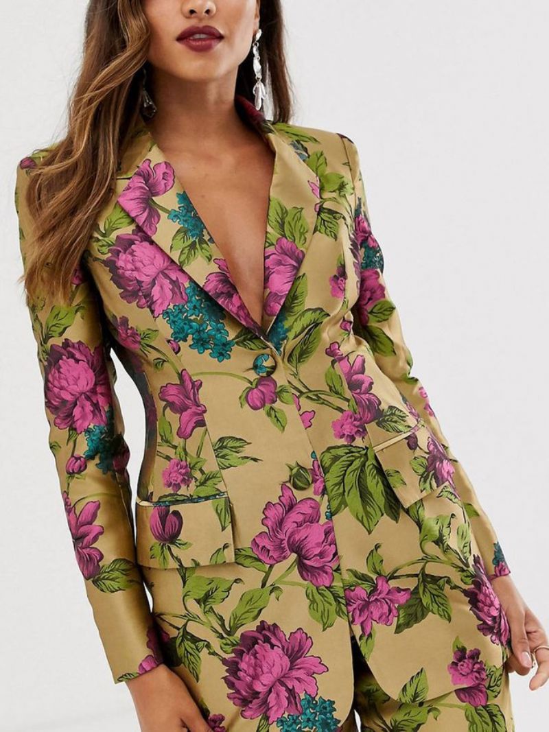 Sjalkrave Floral Fit Elegant Blazer