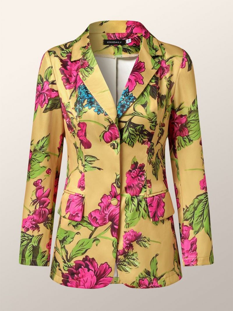 Sjalkrave Floral Fit Elegant Blazer