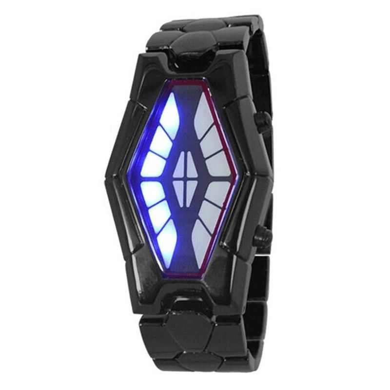 Deffrun Cobra Led Display Watch Full Steel Luminous Herre digitalur