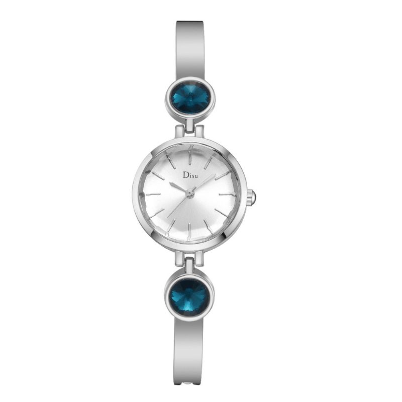 Deffrun Ds159 Elegant Dame Armbåndsur Diamond Shining Quartz Ure