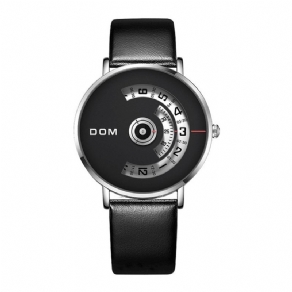 Dom M-1303 Mode Herreur Creative Dial 3Atm Vandtæt Quartz ur