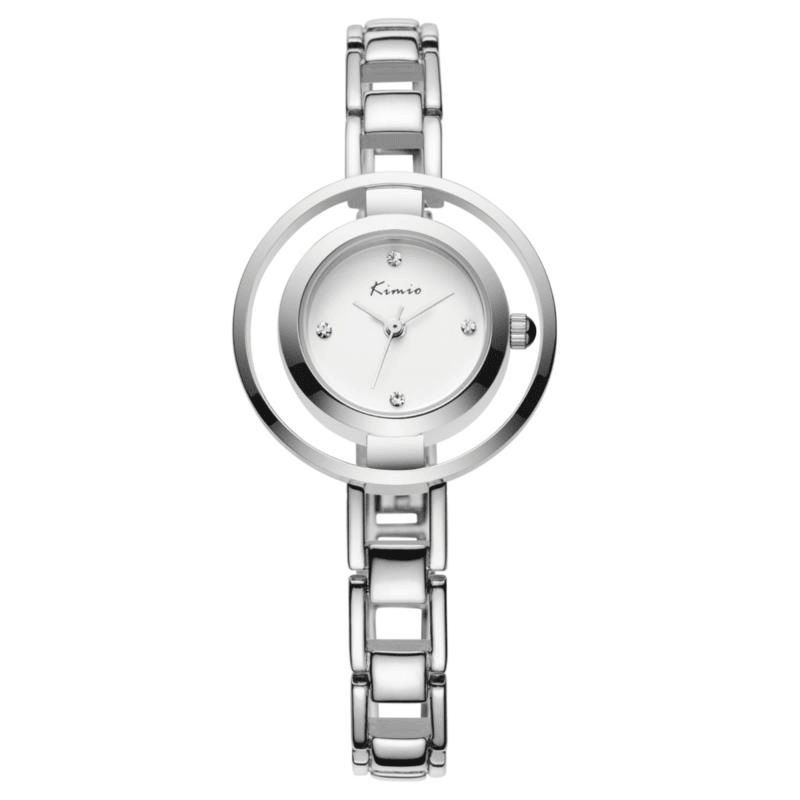 Kimio Kw6100S Mode Kvarts Quartz ur Simple Dame Dress Watch