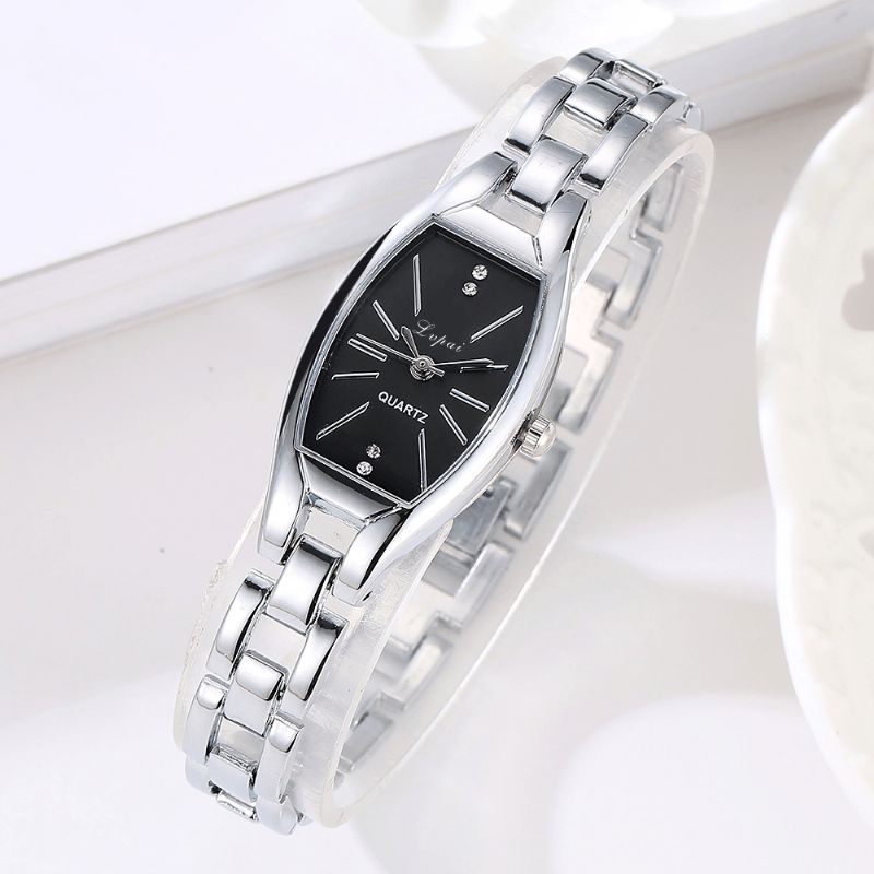 Lvpai Lp104 Unik Stil Elegant Dame Armbånd Watch Steel Band Quartz ur