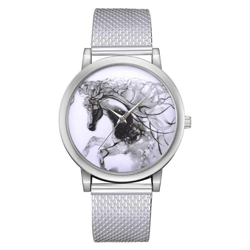 Lvpai P598 Kina Stil Horse Dial Face Kvinder Armbåndsur Casual Style Quartz Ure