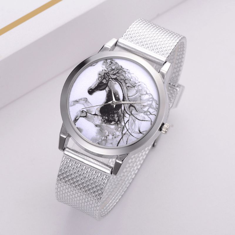 Lvpai P598 Kina Stil Horse Dial Face Kvinder Armbåndsur Casual Style Quartz Ure