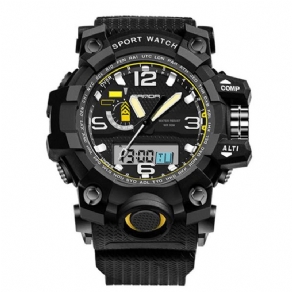 Sanda 732 Mode Led Display Herreur 30M Vandtæt Sport Digital Watch