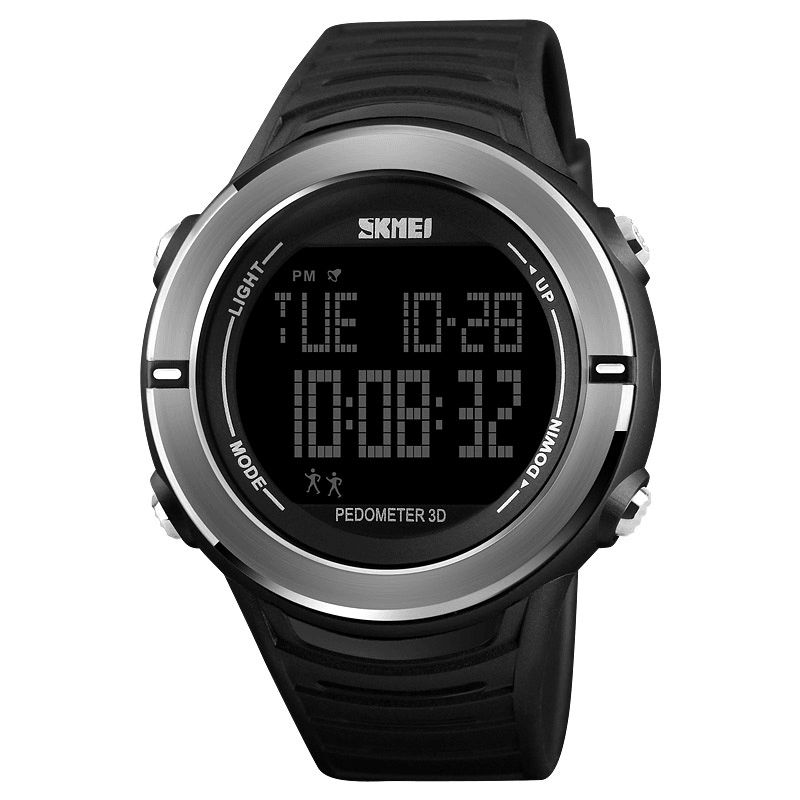 Skmei 1322 Digitalur Mandlig Mode Sport Multi-Funktion Alarm Skridttæller Armbåndsur