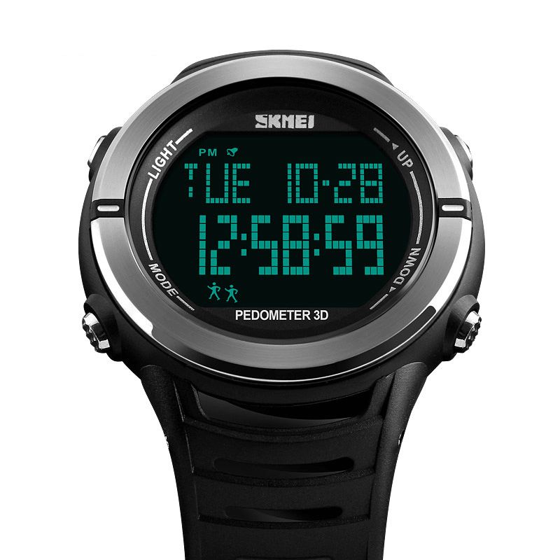 Skmei 1322 Digitalur Mandlig Mode Sport Multi-Funktion Alarm Skridttæller Armbåndsur